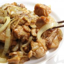 地味～に美味しい中国の家庭料理　オニオンチキン